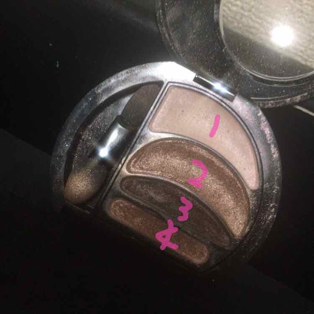 ビッグアイ シャドウ/MAYBELLINE NEW YORK/アイシャドウパレットを使ったクチコミ(2枚目)