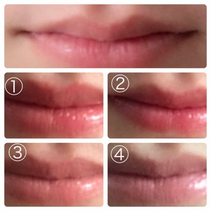 ワンストロークルージュ/Le・beran・mignon/口紅を使ったクチコミ(4枚目)