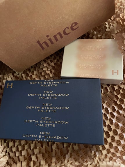 ニューデップスアイシャドウパレット/hince/アイシャドウパレットを使ったクチコミ(1枚目)