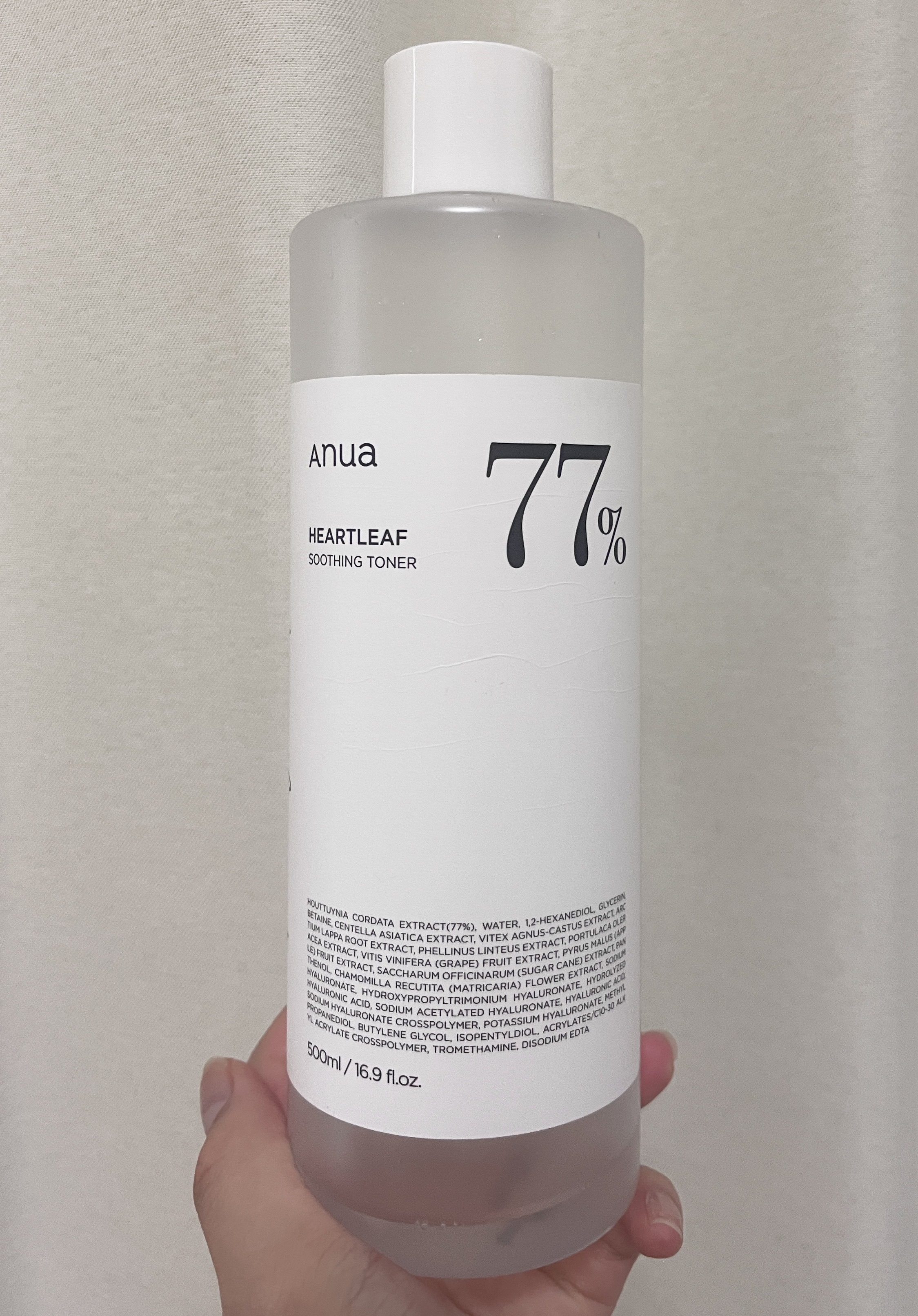ドクダミ 77 スージングトナー/Anua/化粧水を使ったクチコミ（1枚目）