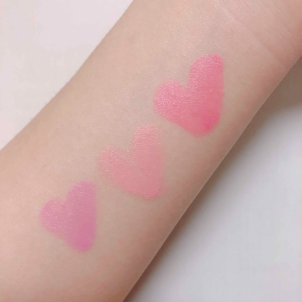 フレッシュフルーツ リップ＆チーク トリオ/SKINFOOD/ジェル・クリームチークを使ったクチコミ（3枚目）