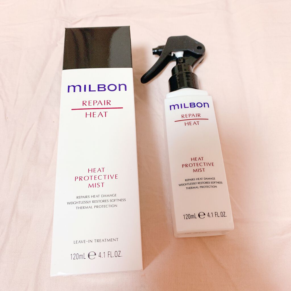 ヒートプロテクティブ ミスト/ミルボン/ヘアミストを使ったクチコミ（1枚目）