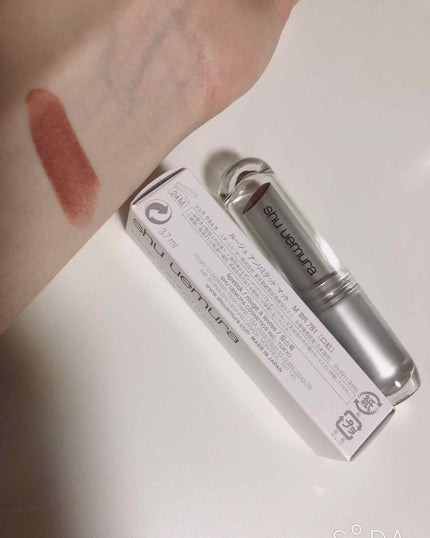 ルージュ アンリミテッド マット/shu uemura/口紅を使ったクチコミ(3枚目)