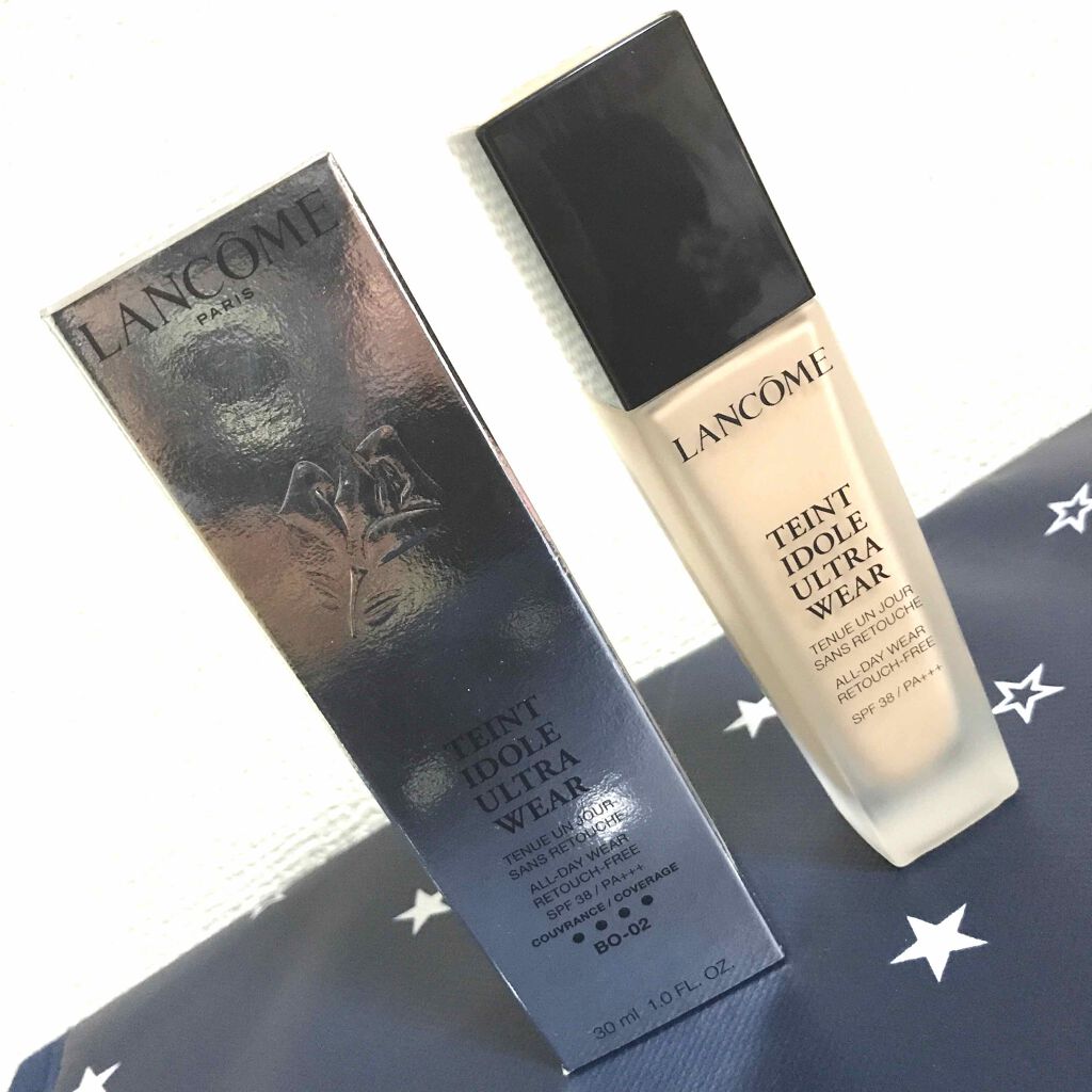 タンイドル ウルトラ ウェア リキッド/LANCOME/リキッドファンデーションを使ったクチコミ（2枚目）