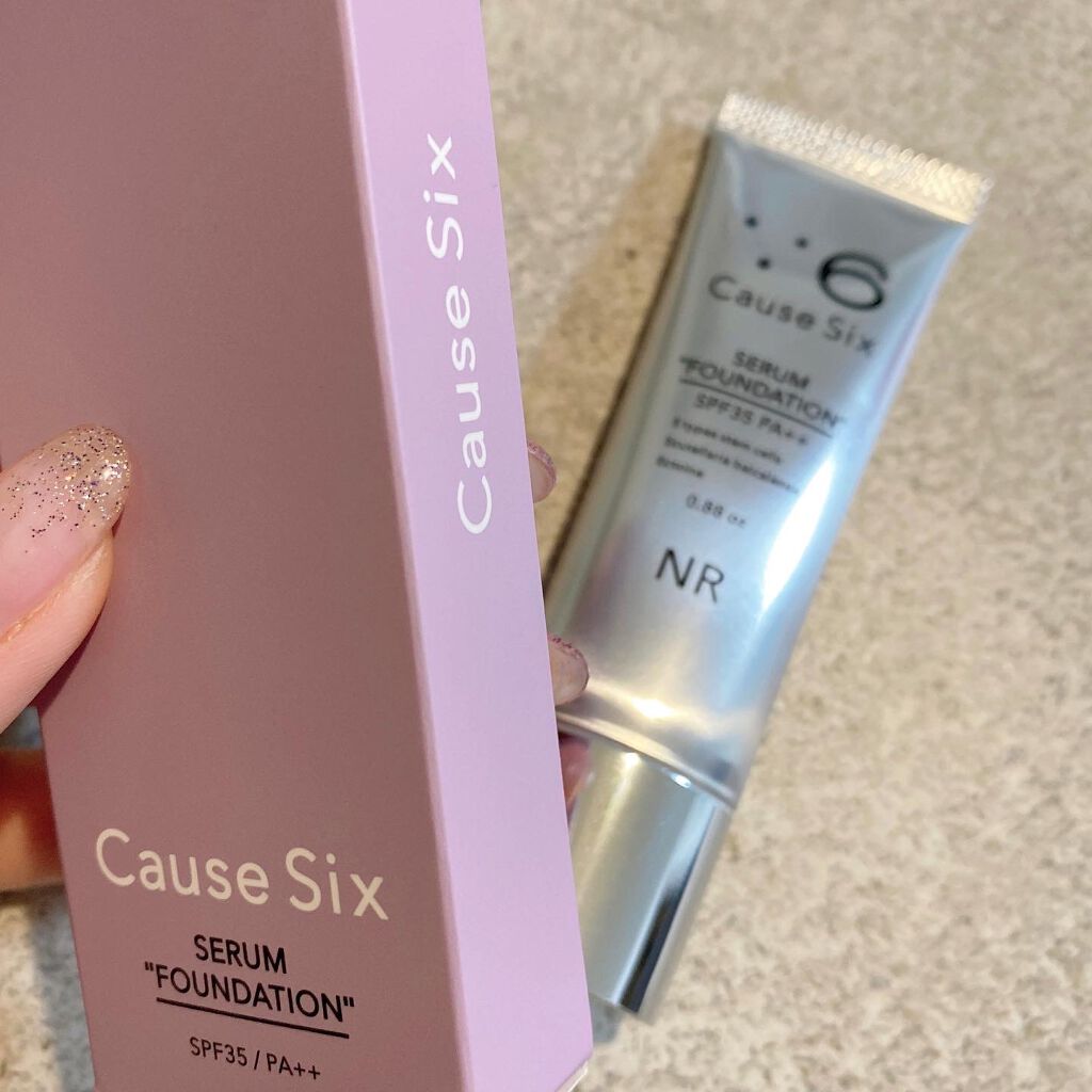 コーズシックス ファンデーションセラム/NR SHOP/その他ファンデーションを使ったクチコミ(2枚目)