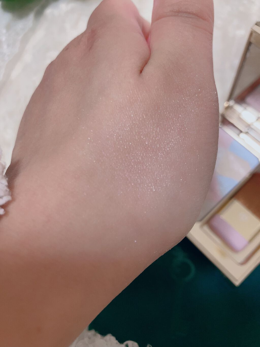 クレ・ド・ポー ボーテ レオスールデクラ 103 Wonder-full Radiance【数量限定】/クレ・ド・ポー ボーテ/パウダーハイライトを使ったクチコミ（3枚目）