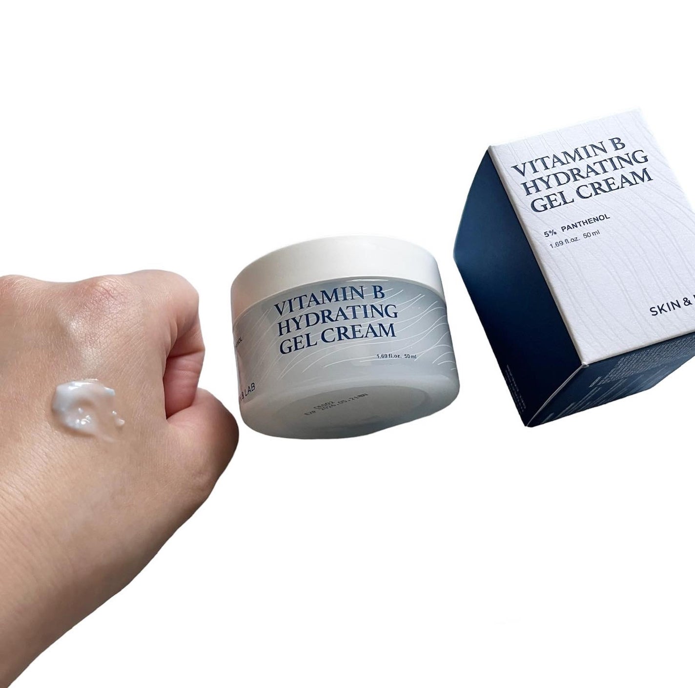 ビタミンBハイドレイティングジェルクリーム/SKIN&LAB/フェイスクリームを使ったクチコミ(4枚目)