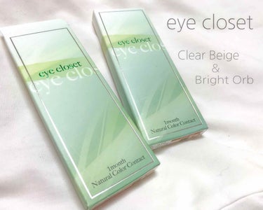 eye closet 1month ブライトオーブ/EYE CLOSET/１ヶ月（１MONTH）カラコンを使ったクチコミ（1枚目）