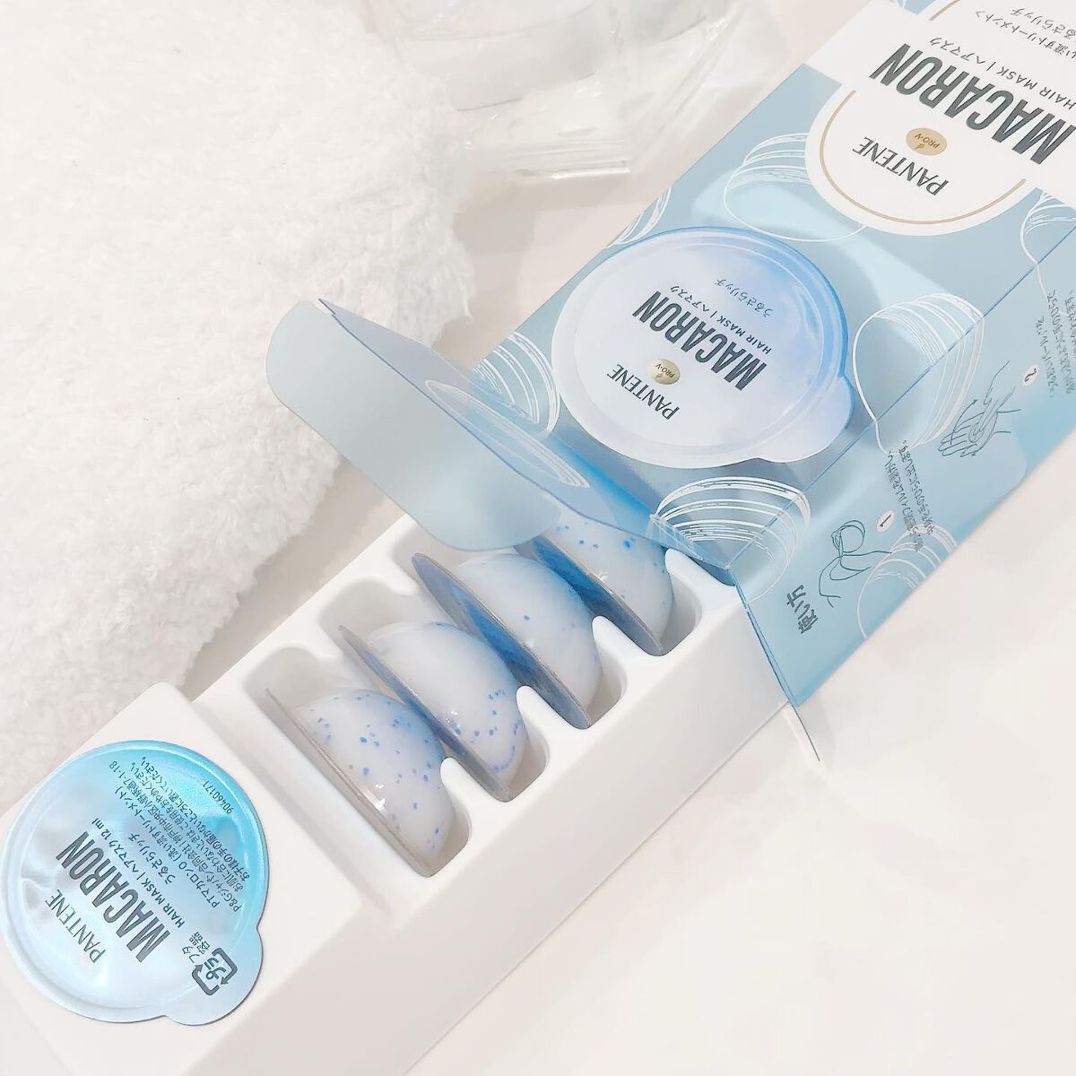 パンテーンマカロン ヘアマスク うるさらリッチ <洗い流すトリートメント>/パンテーン/ヘアマスク・ヘアパックを使ったクチコミ（3枚目）