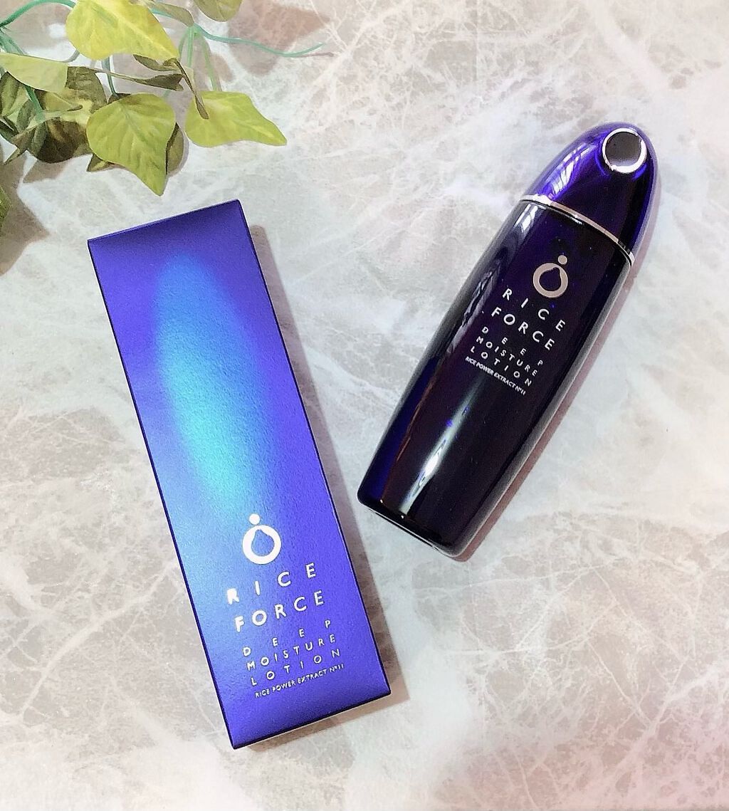 ディープモイスチュアローション/ライスフォース/化粧水を使ったクチコミ（2枚目）