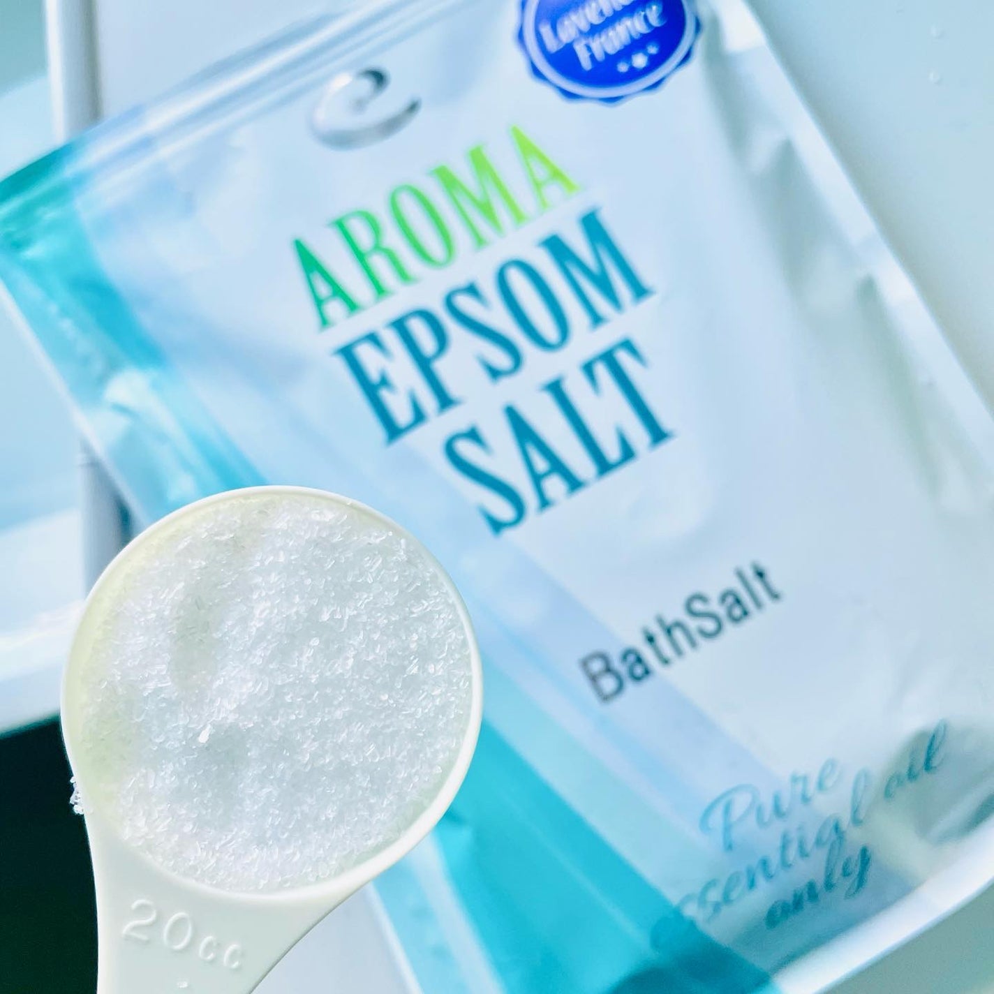 Epsom Salt (エプソムソルト) 国産(岡山県産)/EARTH CONSCIOUS (アースコンシャス)/無機塩系入浴剤を使ったクチコミ(2枚目)
