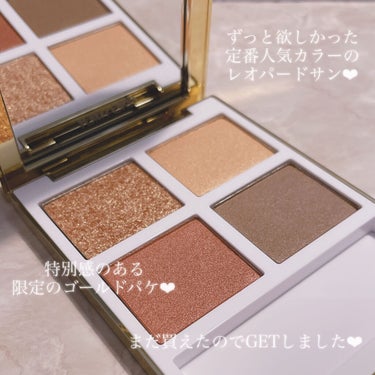 ソレイユ アイ カラー クォード 26 レオパード サン（限定）/TOM FORD BEAUTY/アイシャドウパレットを使ったクチコミ（3枚目）