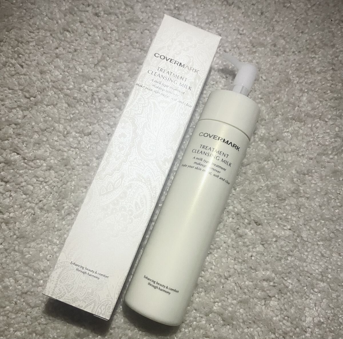 トリートメント クレンジング ミルク/COVERMARK/ミルククレンジングを使ったクチコミ（1枚目）