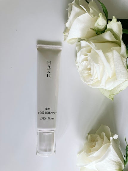 薬用 美白美容液ファンデ(医薬部外品)/HAKU/クリーム・エマルジョンファンデーションを使ったクチコミ(1枚目)