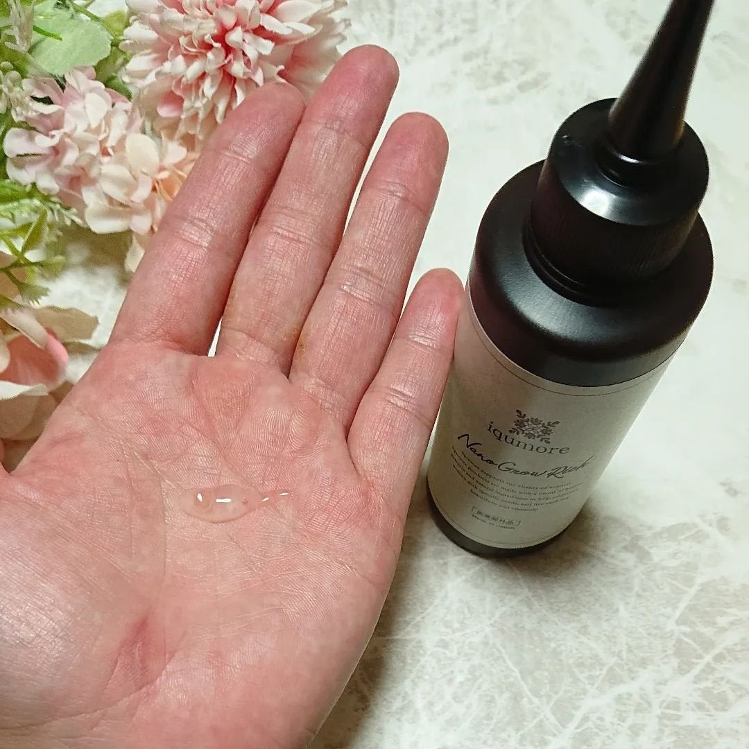 ナノグロウリッチ/iqumore/頭皮ローションを使ったクチコミ(4枚目)