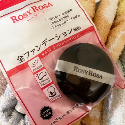 マルチファンデパフ 2P/ロージーローザ/パフ・スポンジを使ったクチコミ(1枚目)
