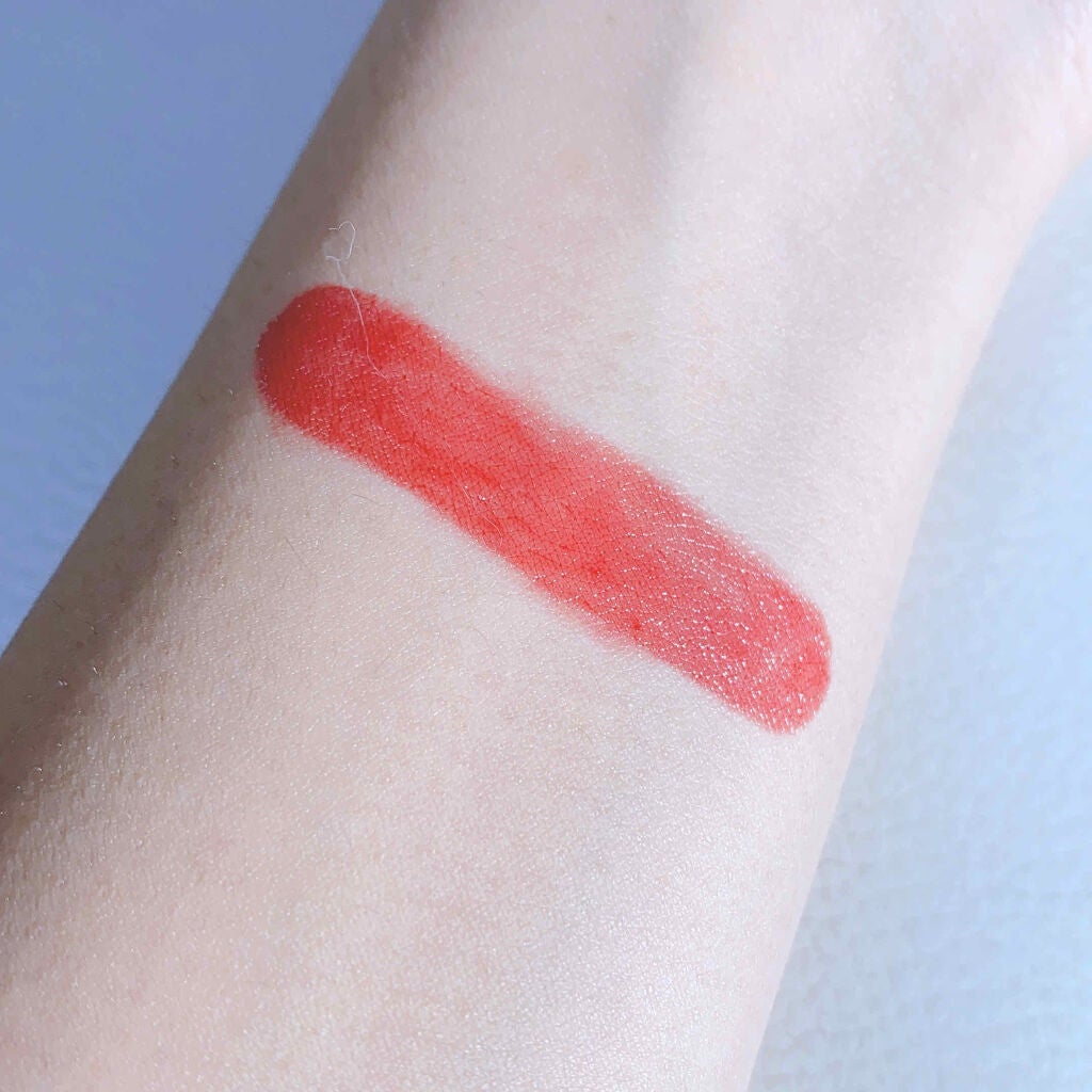 ラスティンググロスリップ/CEZANNE/口紅を使ったクチコミ(2枚目)