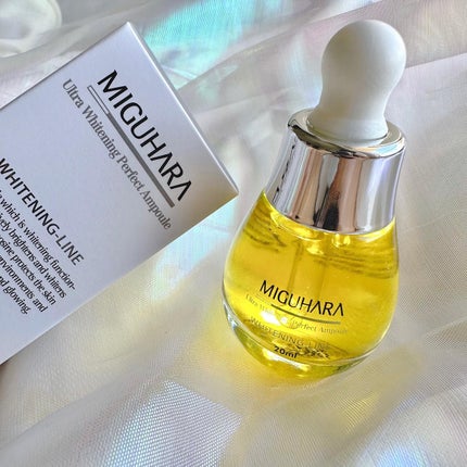 Ultra Whitening Perfect Ampoule/MIGUHARA/美容液を使ったクチコミ(1枚目)