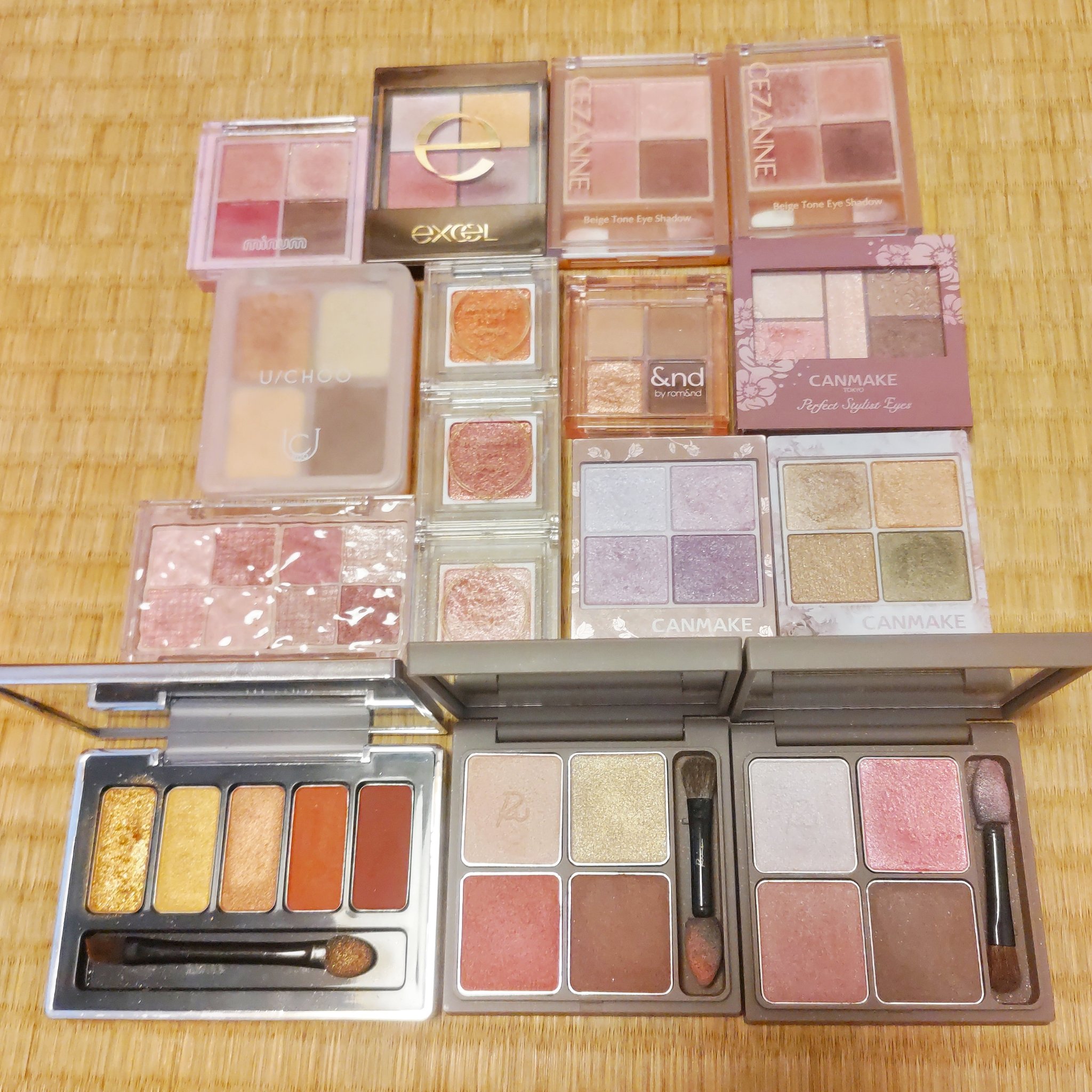 ベージュトーンアイシャドウ/CEZANNE/アイシャドウパレットを使ったクチコミ（1枚目）