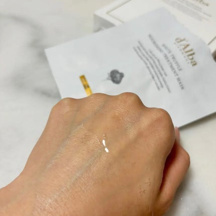 ホワイトトリュフナリシングトリートメントマスク/ダルバ/シートマスク・パックを使ったクチコミ(4枚目)