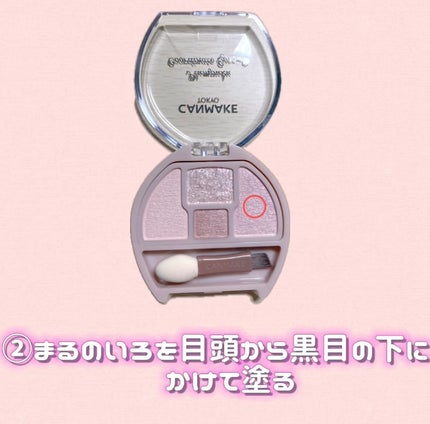 プランぷくコーデアイズ/キャンメイク/パウダーアイシャドウを使ったクチコミ(3枚目)