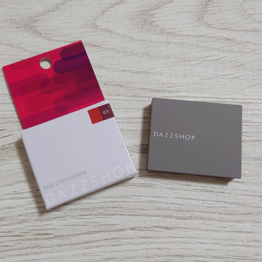 デュオアイシャドウ/DAZZSHOP/アイシャドウパレットを使ったクチコミ（1枚目）