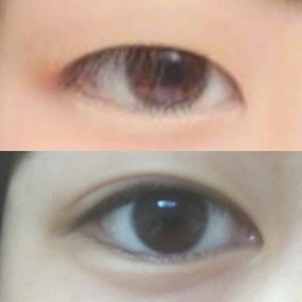 のびるアイテープで自然なふたえが作れる/セリア/二重まぶた用アイテムを使ったクチコミ(2枚目)