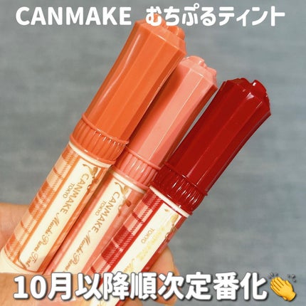 むちぷるティント/キャンメイク/リップティントを使ったクチコミ(2枚目)