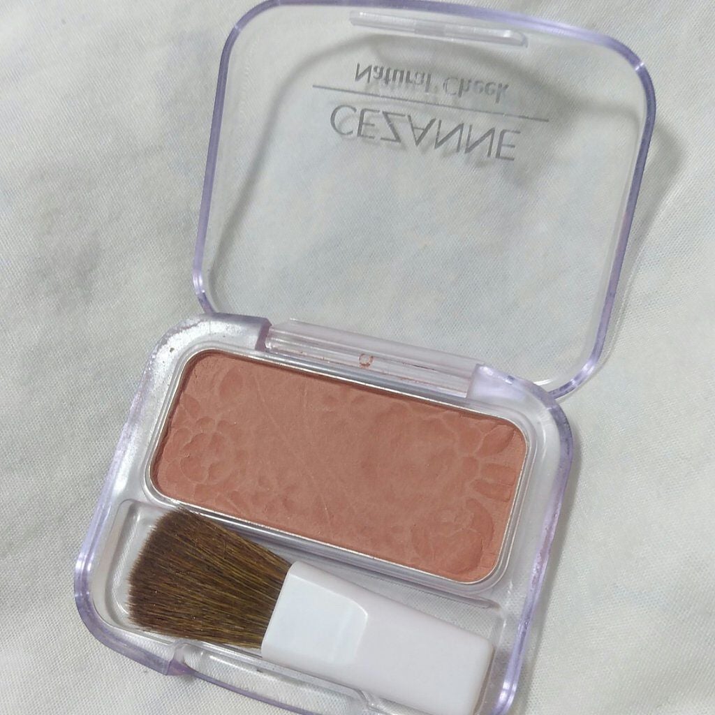 ナチュラル チークN/CEZANNE/パウダーチークを使ったクチコミ(1枚目)