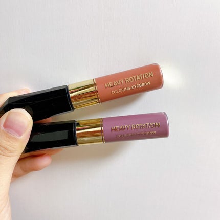 カラーリングアイブロウ/ヘビーローテーション/眉マスカラを使ったクチコミ(3枚目)