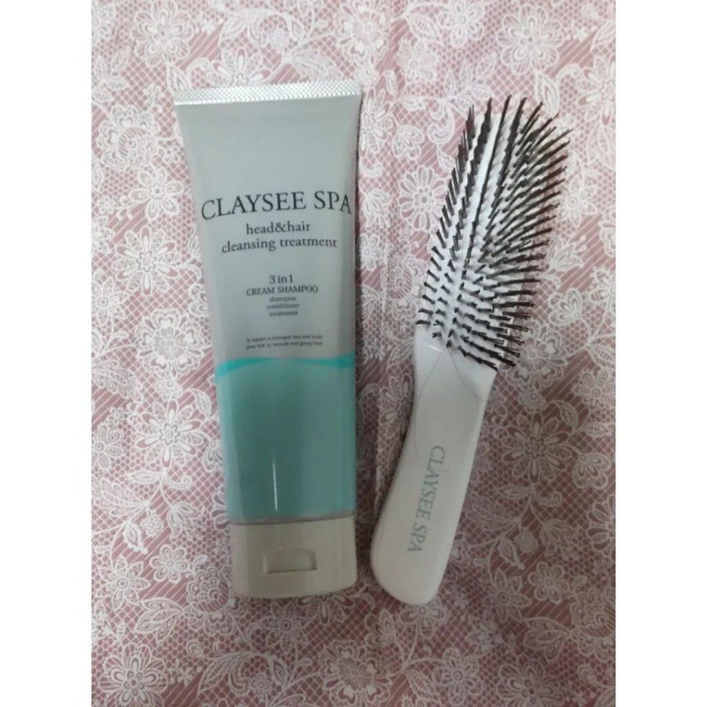 ヘッド＆ヘアクレンジングトリートメント/CLAYSEE SPA/市販シャンプーを使ったクチコミ（1枚目）