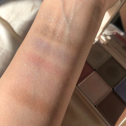 プリズマティックラスター アイシャドウパレット/RMK/アイシャドウパレットを使ったクチコミ(4枚目)