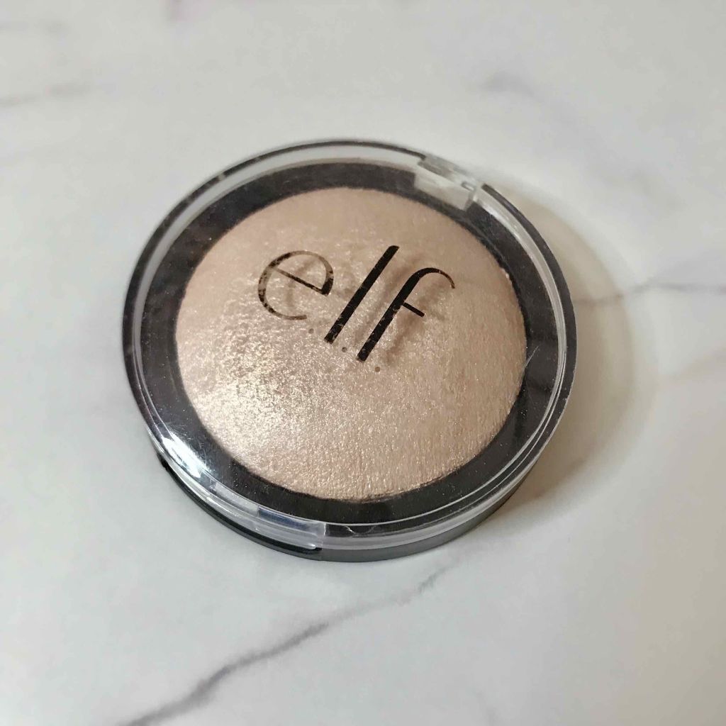 ベイクドハイライター/e.l.f. Cosmetics/パウダーハイライトを使ったクチコミ（1枚目）