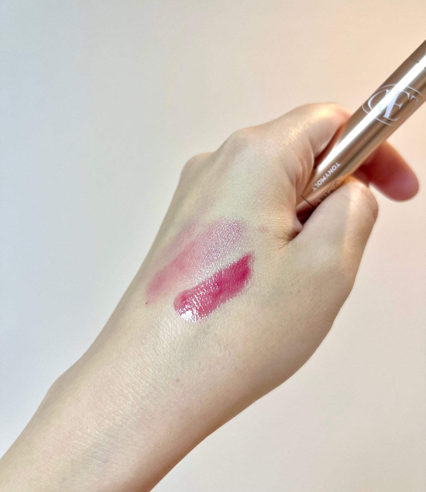 ゲットイットティントグレーズバーム/TONYMOLY/リップティントを使ったクチコミ(5枚目)