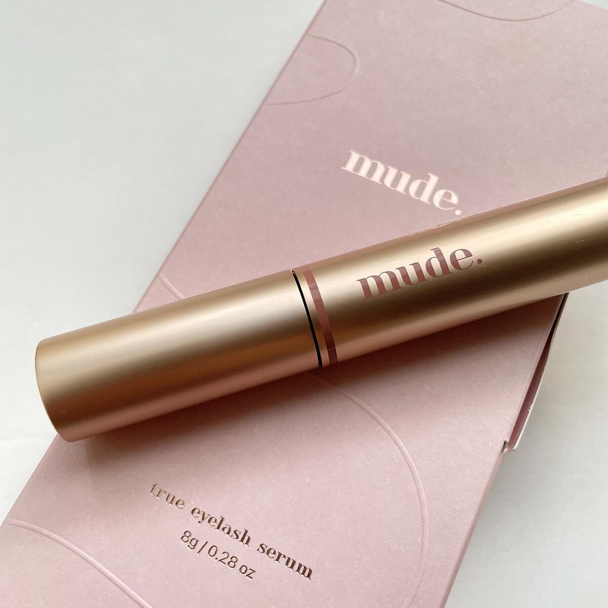 トゥルーアイラッシュセラム/mude./まつげ美容液を使ったクチコミ（1枚目）