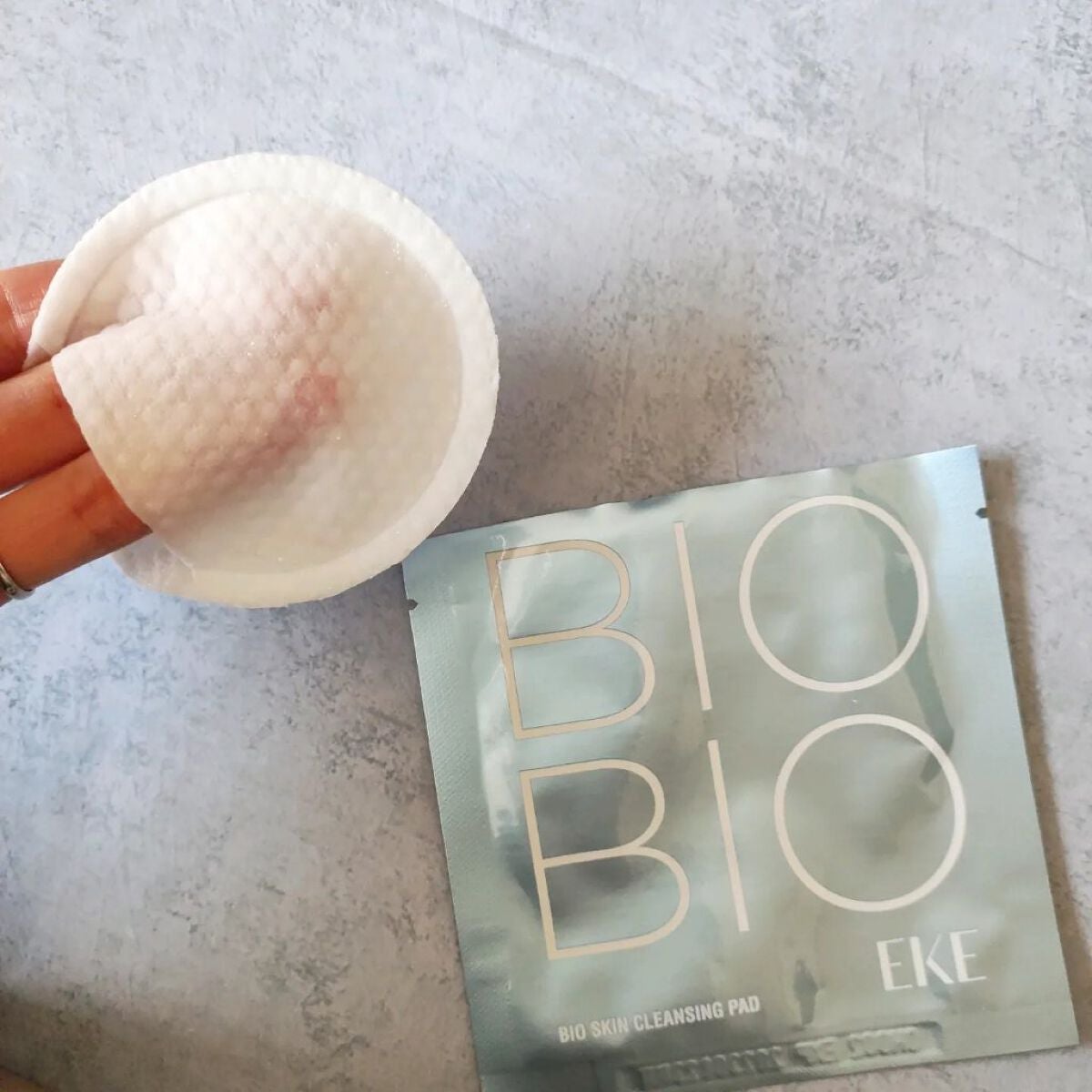 バイオスキンクレンジングパット/EKE/クレンジングシートを使ったクチコミ(2枚目)