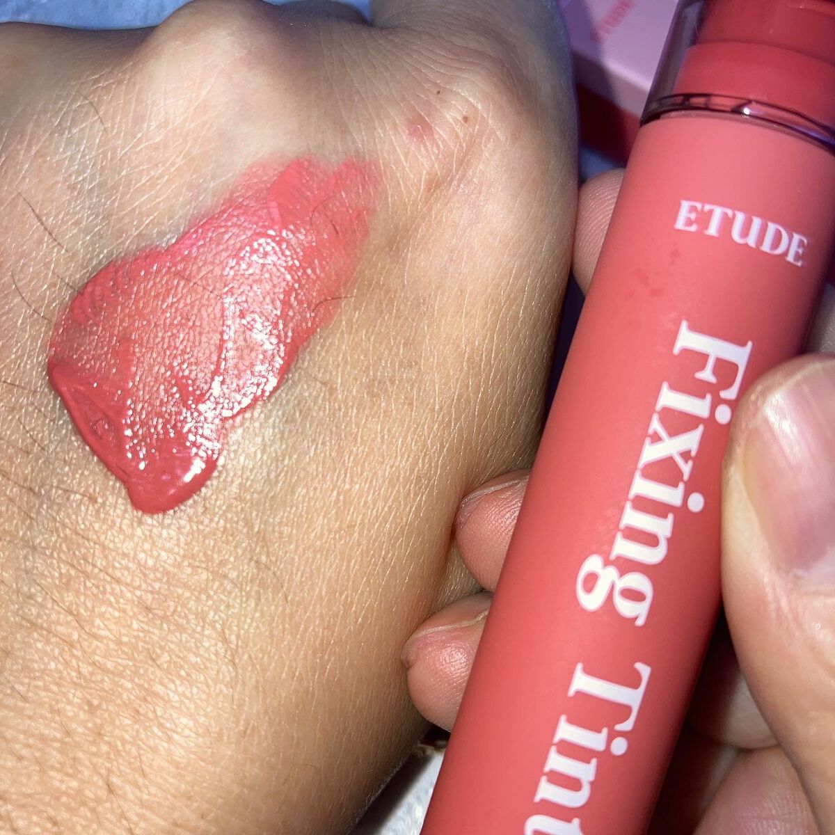 フィクシングティント/ETUDE/リップティントを使ったクチコミ(5枚目)