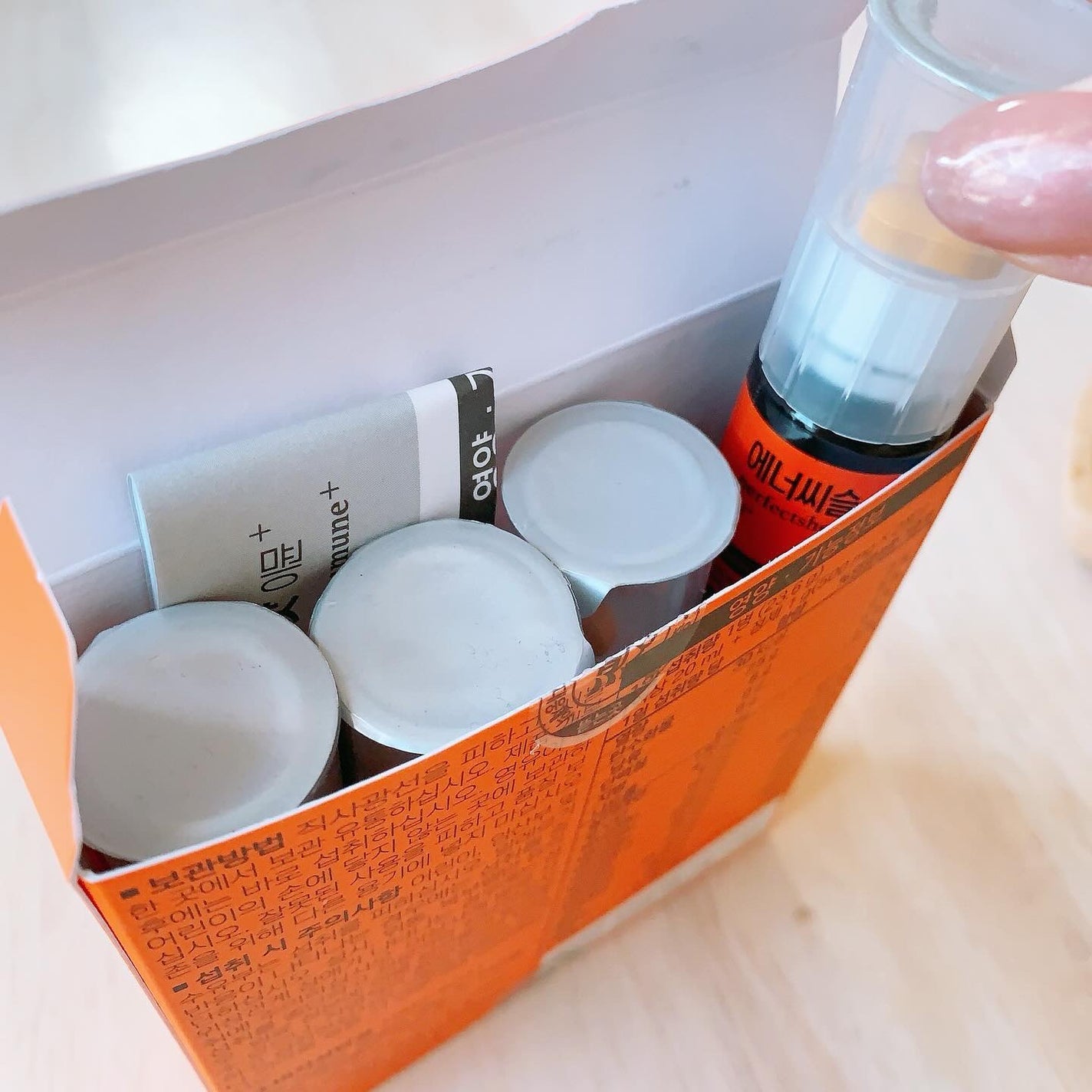 エナシスルパーフェクトショットイミューン+/DAEWOONG/栄養ドリンクを使ったクチコミ(4枚目)