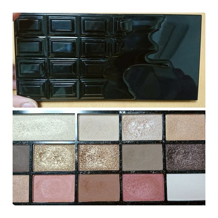 アイラブチョコレート/MAKEUP REVOLUTION/アイシャドウパレットを使ったクチコミ(1枚目)