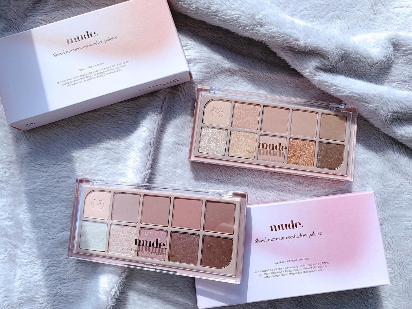 MDショールモーメント アイシャドウパレット/mude/アイシャドウパレットを使ったクチコミ(1枚目)