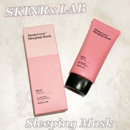 マデセラスリーピングパック/SKINRx LAB/フェイスクリームを使ったクチコミ(1枚目)