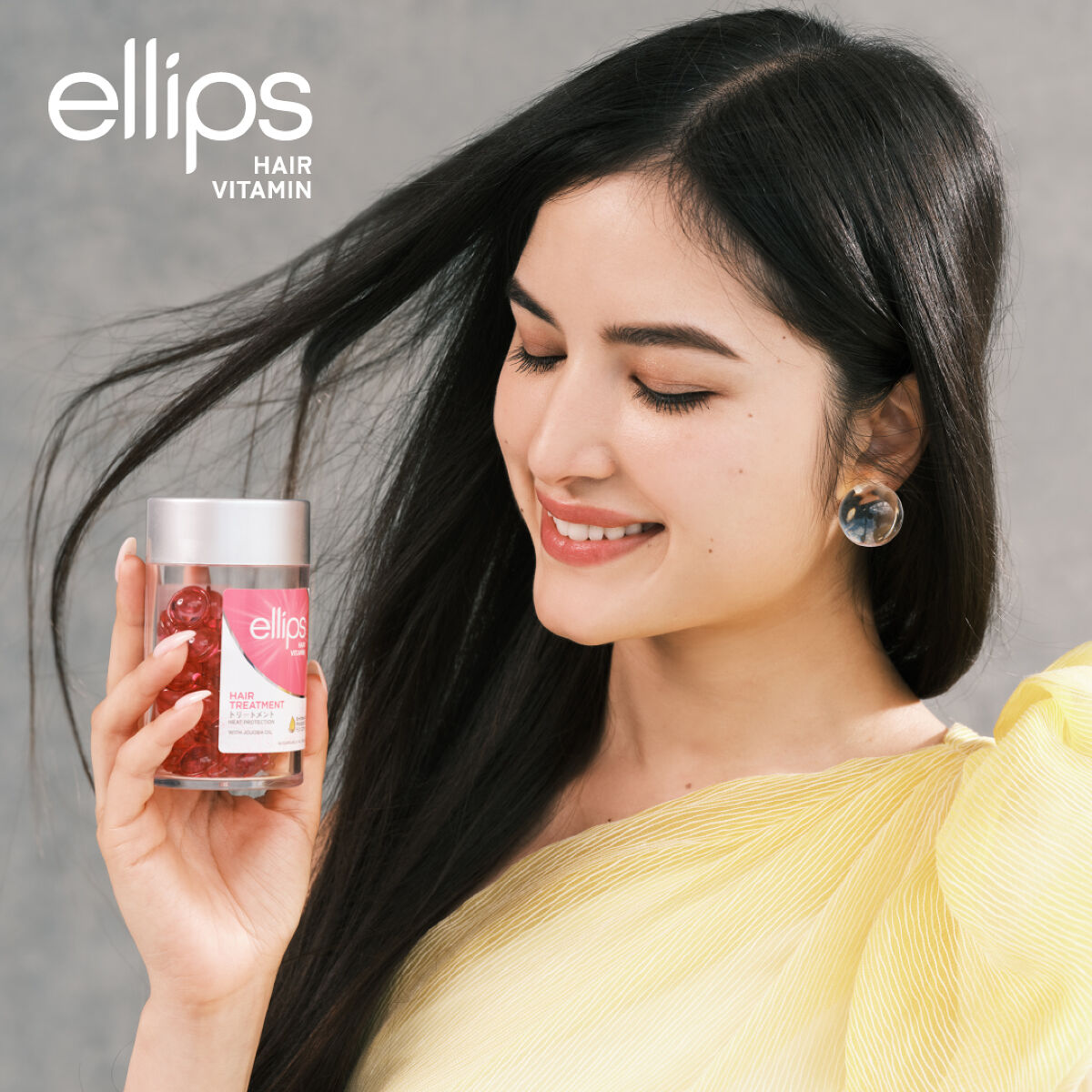 ヘアーオイル【トリートメント】/ellips/ヘアオイルを使ったクチコミ（1枚目）