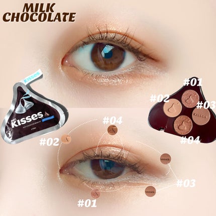 キスチョコレート プレイカラーアイズ/ETUDE/アイシャドウパレットを使ったクチコミ(9枚目)