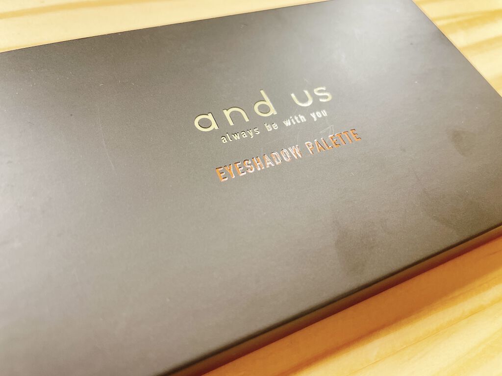 アイシャドウパレット/and us/アイシャドウパレットを使ったクチコミ（2枚目）