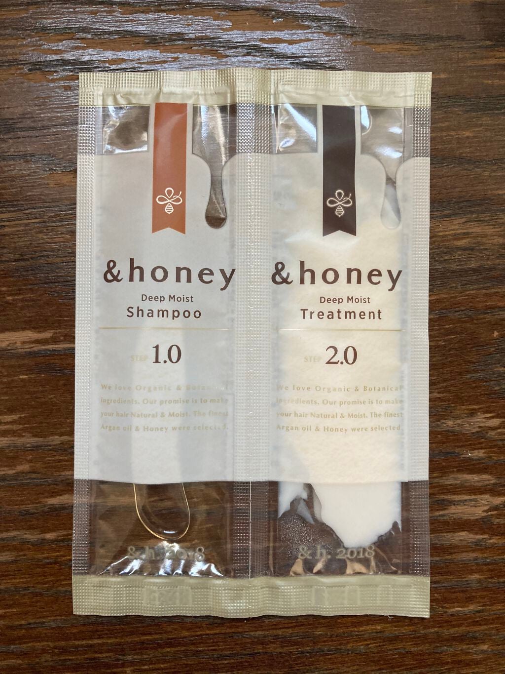 ディープモイスト シャンプー1.0/ヘアトリートメント2.0/&honey/市販シャンプーを使ったクチコミ(1枚目)