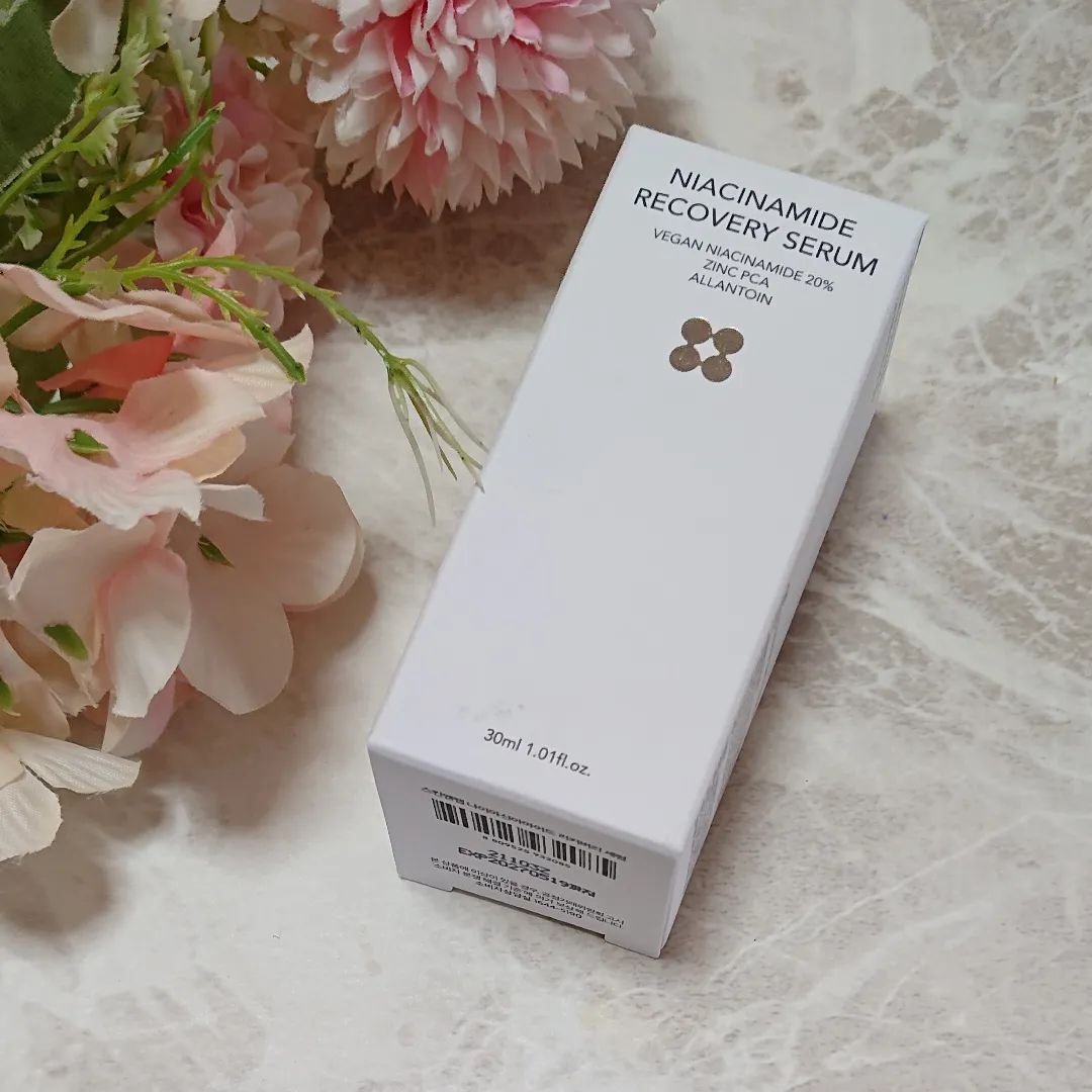 ヴィーガンナイアシンアミドリカバリーセラム/SKIN&LAB/美容液を使ったクチコミ（1枚目）