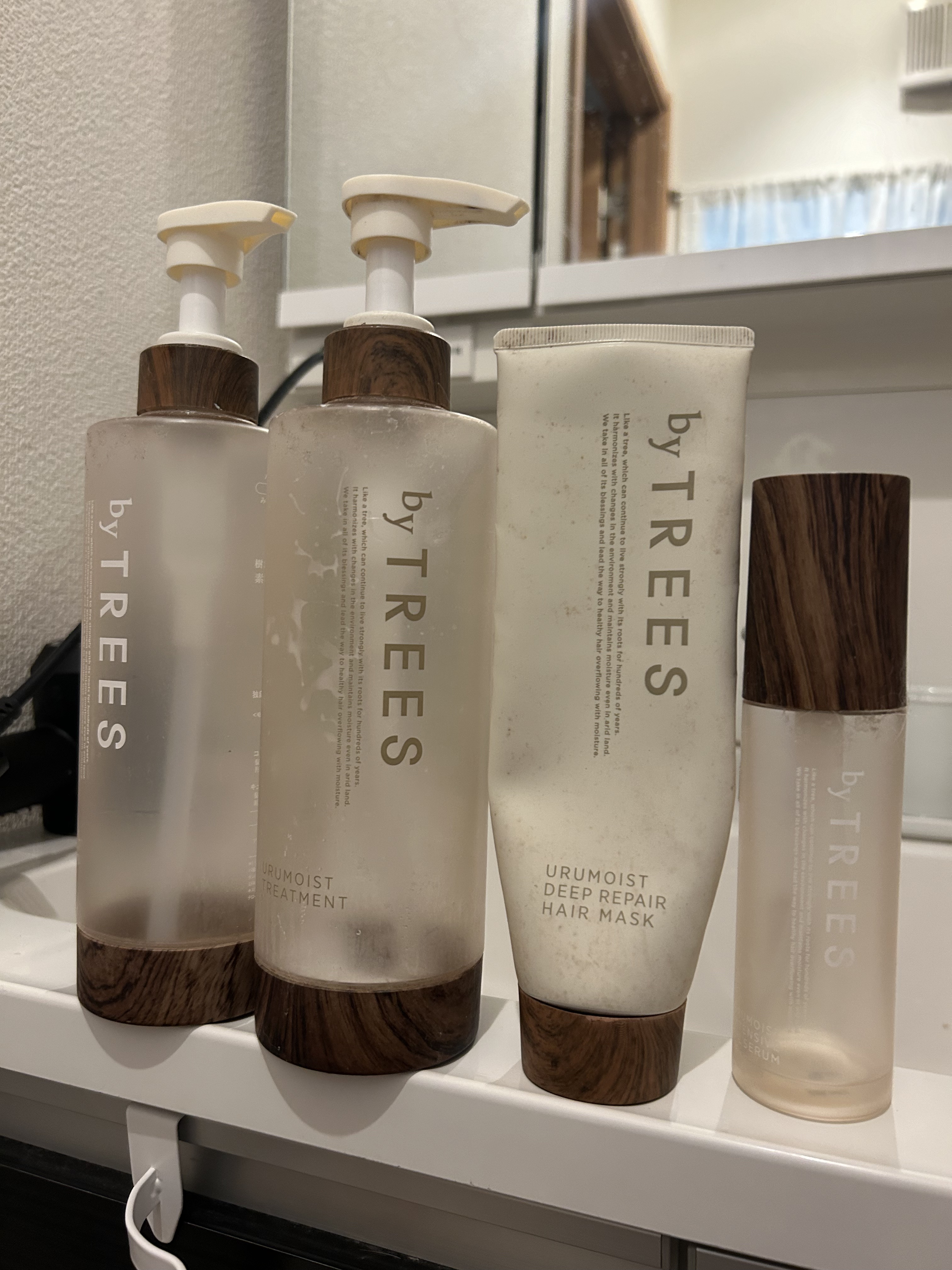 うるモイストシャンプー／トリートメント/byTREES/市販シャンプーを使ったクチコミ（1枚目）