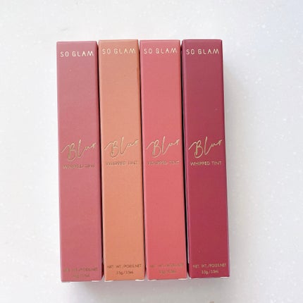 ブラーホイップド リップティント /SO GLAM/リップティントを使ったクチコミ(4枚目)