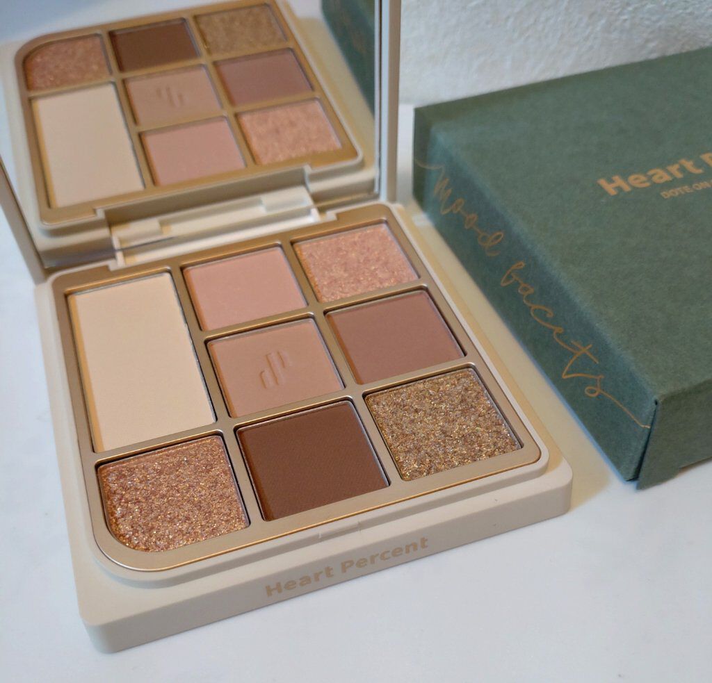ドットオンムードアイパレット/Heart Percent/アイシャドウパレットを使ったクチコミ（1枚目）