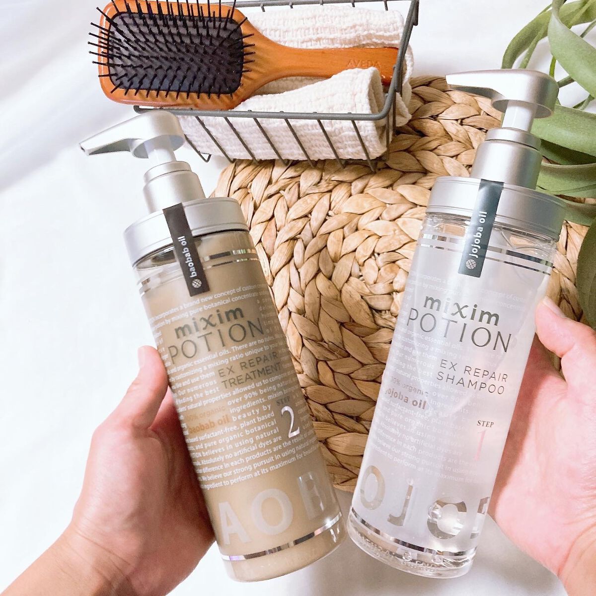 リペアシャンプー/ヘアトリートメント/mixim POTION/シャンプー・コンディショナーを使ったクチコミ(5枚目)